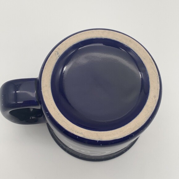 Cape Cod Coffee Mug Blue Speckled 14 oz Campfire Coffee Tea Chowder Soup Beans - Picture 10 of 10